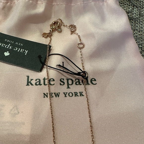 Kate Spade Scarlett Blooms Rose Adjustable Necklace - Picture 5 of 8